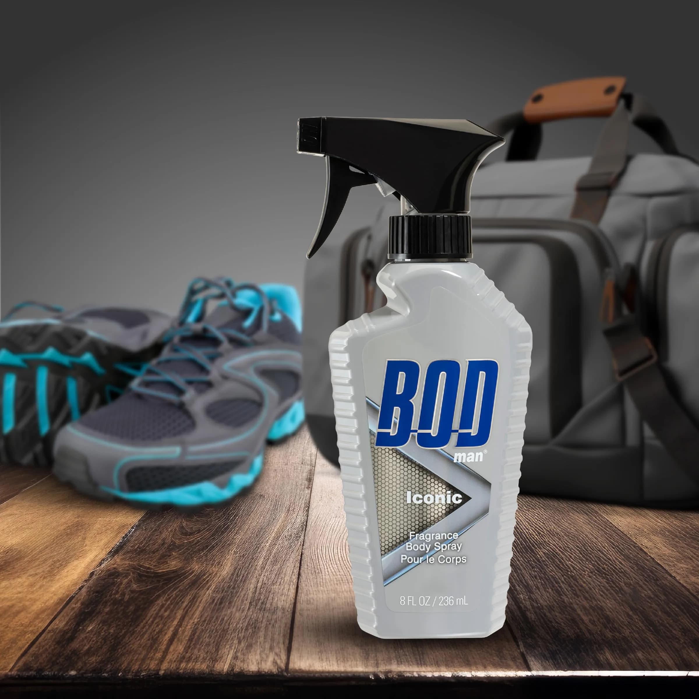 BOD man Fresh Blue Musk Iconic Scent Body Spray 236ml (8 fl oz) - view 4