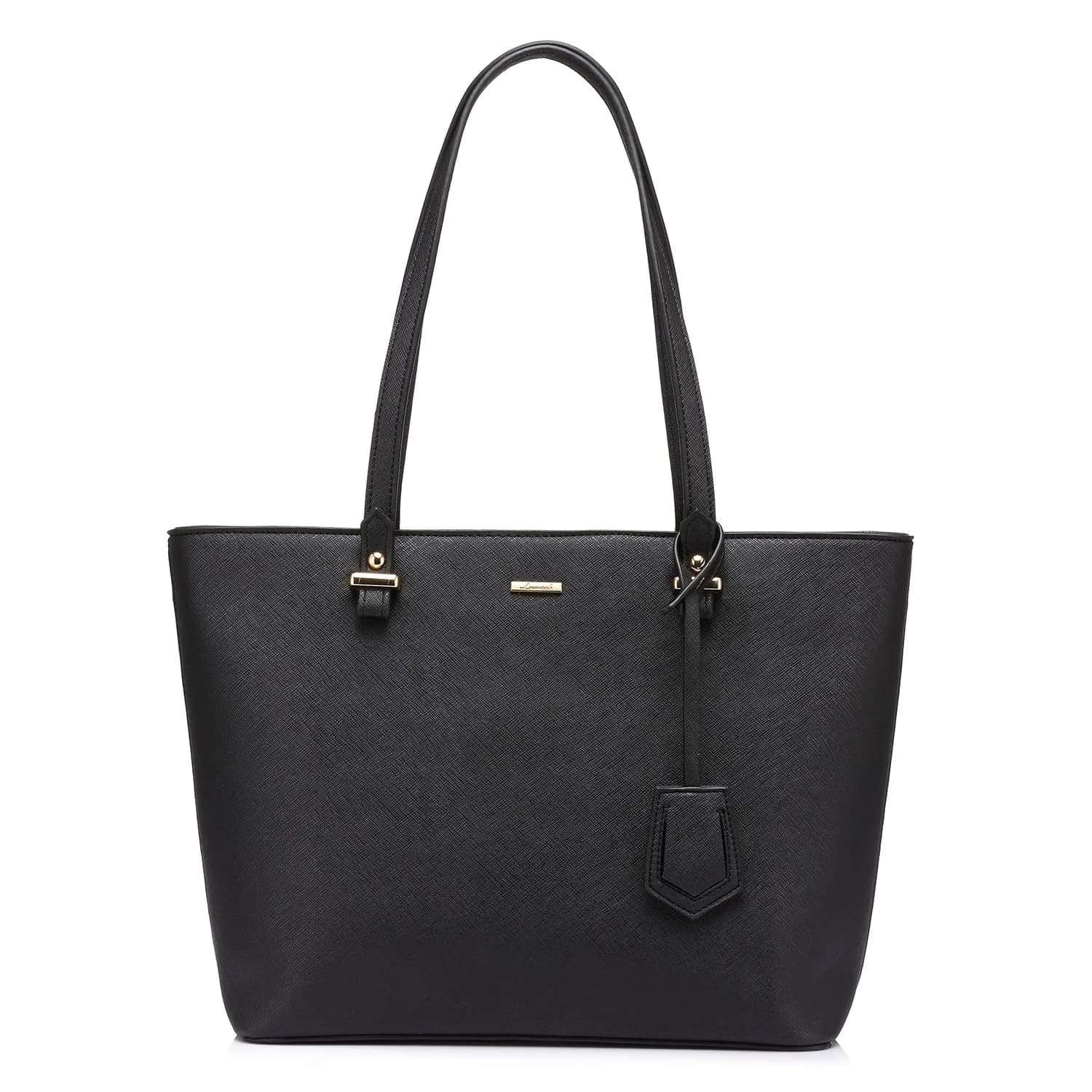 LOVEVOOK Women's Tote Bag with Top Handle | Anti-Scratch Faux Leather, Large Capacity, Classic Style