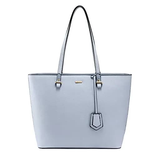 LOVEVOOK Tote Bag for Women Large Cross-Textured Synthetic Leather | Stylish & Durable thumbnail 1
