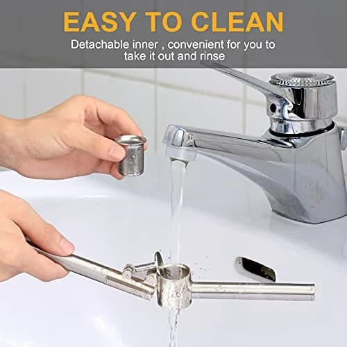 Roeene Garlic Press 304 Stainless Steel Heavy Duty | Easy Squeeze & Clean (6.4 in) thumbnail 5
