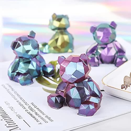 LET'S RESIN Chameleon Mica Powder Set 20g (0.7oz) | 4 Color Shift Pigments for Resin Crafts, Soap, Bath Bombs thumbnail 3