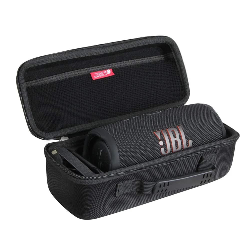 Hermitshell Hard Travel Case for JBL Charge 5 / JBL Charge 4 Portable Bluetooth Speaker (Black) | Protects from Bumps and Scratches