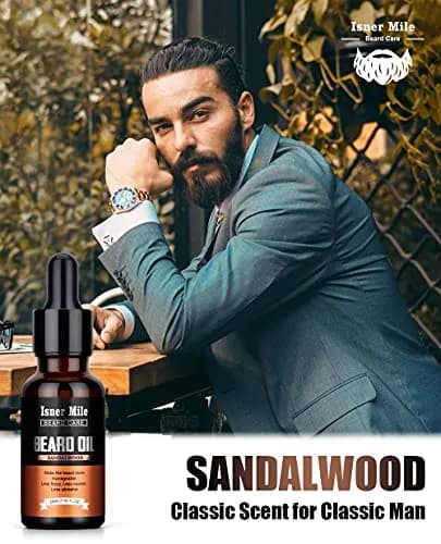ISNER MILE Beard Oil 5 Pack | Nourishing & Fragrant Beard Care for Men thumbnail 7