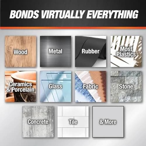 RapidFuse Gel Adhesive 0.13 Oz | Fast-Curing, Clear, Indoor & Outdoor Bond thumbnail 5