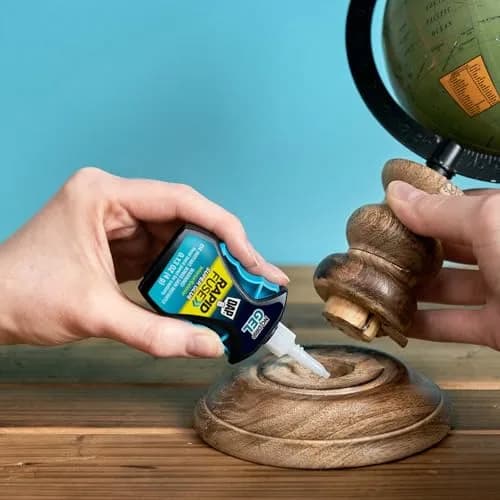 RapidFuse Gel Adhesive 0.13 Oz | Fast-Curing, Clear, Indoor & Outdoor Bond thumbnail 6