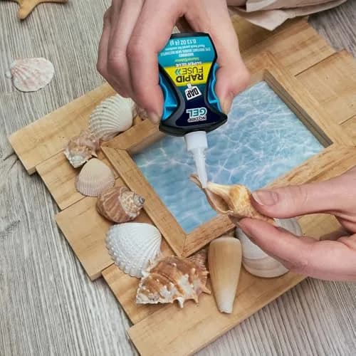 RapidFuse Gel Adhesive 0.13 Oz | Fast-Curing, Clear, Indoor & Outdoor Bond thumbnail 7