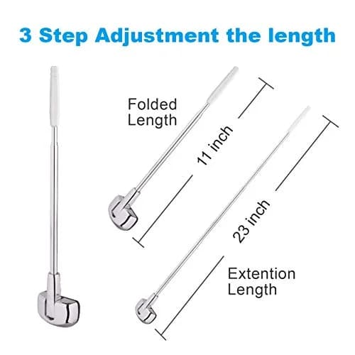 Hypersonic 2-Pack Car Bumper Corner Antenna Pole Adjust Driving Parking Marker Protector 29.2cm - 58.4cm (11in - 23in) | Essential for New Drivers thumbnail 6