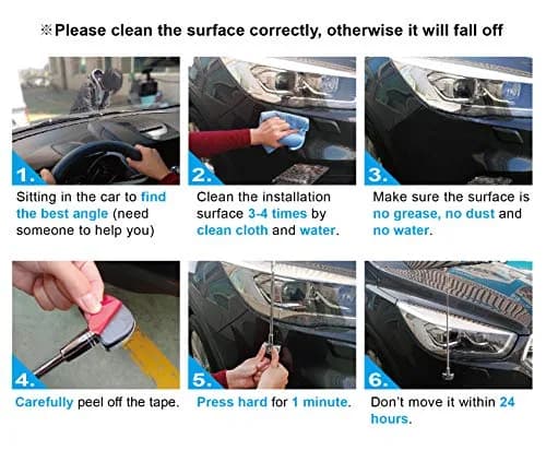 Hypersonic 2-Pack Car Bumper Corner Antenna Pole Adjust Driving Parking Marker Protector 29.2cm - 58.4cm (11in - 23in) | Essential for New Drivers thumbnail 7