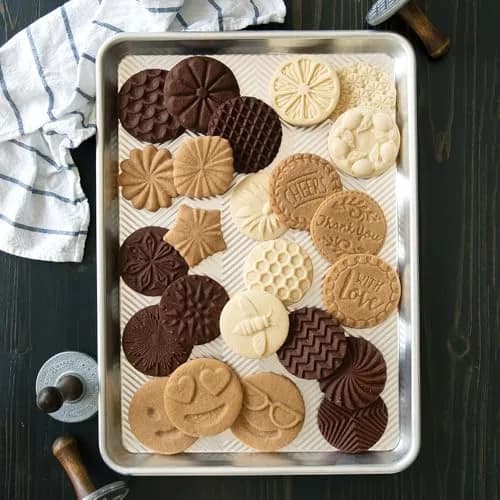 Nordic Ware Prism Baking Half Sheet 2-Pack, Natural | Durable Aluminum with Easy Release & Uniform Crisping thumbnail 6