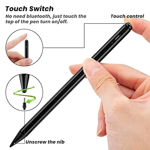 Minilabo Stylus Pen for iPad Pro 11/13-inch M4/M5 | Fast Charge, Palm Rejection, Precise Control thumbnail 2