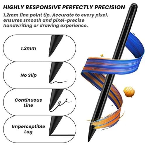 Minilabo Stylus Pen for iPad Pro 11/13-inch M4/M5 | Fast Charge, Palm Rejection, Precise Control thumbnail 4