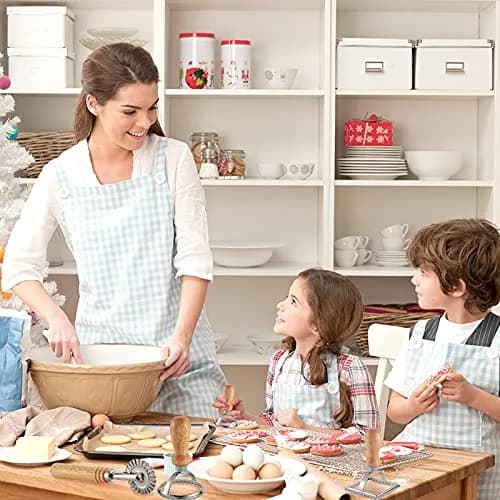 HSP-HSWITI Ravioli Maker Stamp Cutter Set with Wooden Handles | Aluminum & Wood, 3-Piece thumbnail 7