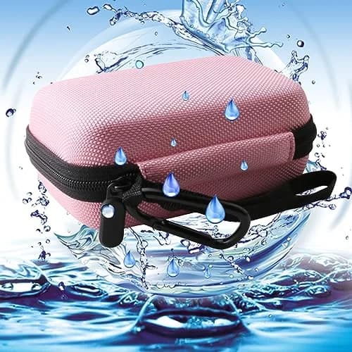 WERJIA Hard Carrying Case for Canon PowerShot SX720 SX620 SX730 SX740 G7X Mark II III | Impact & Dustproof, Pink thumbnail 2