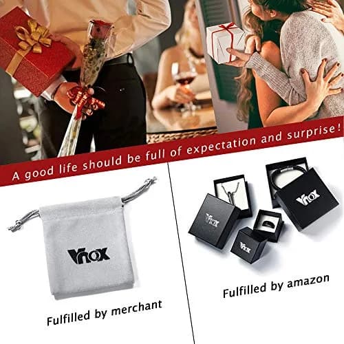 VNOX 3 Pcs Norse Viking Necklace for Men Thors Hammer & Viking Amulet | Durable Stainless Steel, 24 Inch Chains thumbnail 7