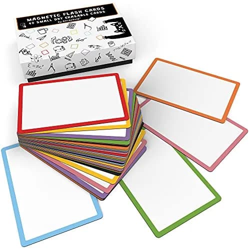 Attractivia Magnetic Labels 2.8 x 1.8 in | Rewritable Magnetic Labels for Office & Home thumbnail 1