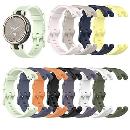 FitTurn Garmin Lily Bands Silicone Water Resistant Wrist Strap 9 inches | Fashion Sports thumbnail 1