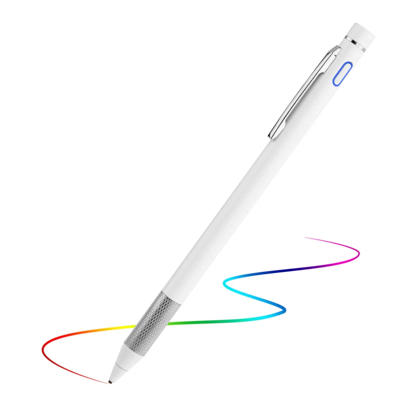 Minilabo Stylus for Lenovo Chromebook Duet 3/5/11 | Ultra Fine Tip Active Digital Pen, White — White