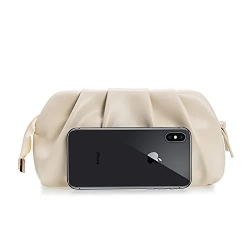 CHARMING TAILOR Chic Vegan Leather Clutch Bag 9.7" | Elegant Evening Purse for Women thumbnail 5