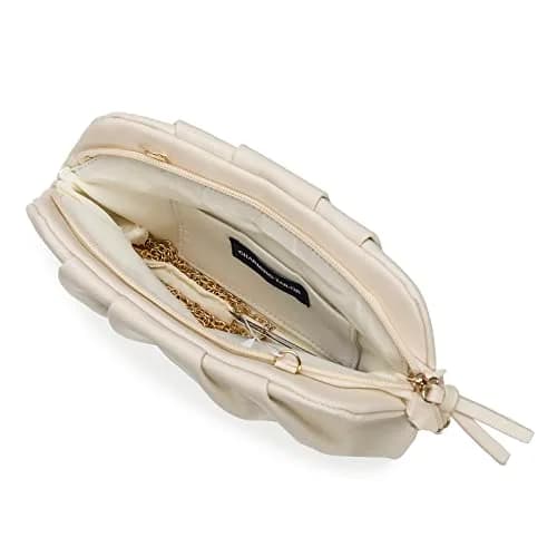 CHARMING TAILOR Chic Vegan Leather Clutch Bag 9.7" | Elegant Evening Purse for Women thumbnail 8