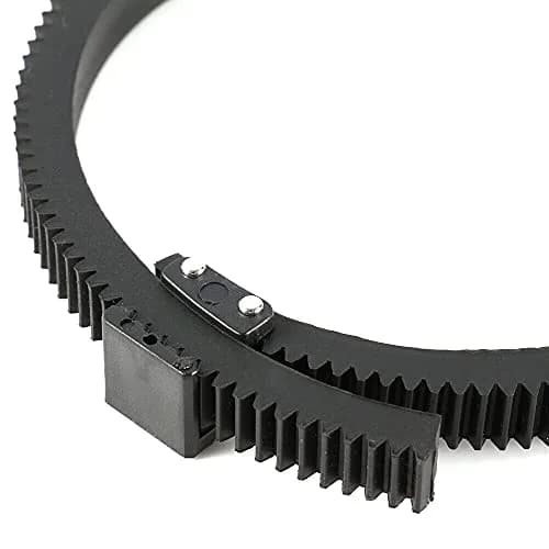 FocusFoto Flexible Gear Belt Ring for Follow Focus 46-110mm | Rubber Timing Belt for DSLR Cameras thumbnail 5