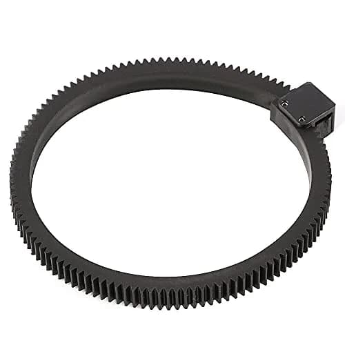 FocusFoto Flexible Gear Belt Ring for Follow Focus 46-110mm | Rubber Timing Belt for DSLR Cameras thumbnail 3