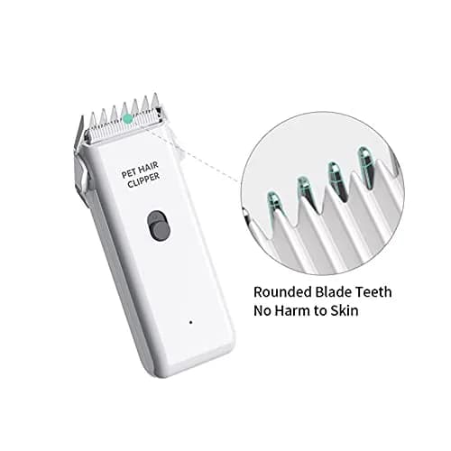 Grimgrow Dog Cat Hair Waterproof Clipper Portable Pet Shaver | Low Noise, USB Rechargeable thumbnail 6