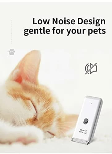 Grimgrow Dog Cat Hair Waterproof Clipper Portable Pet Shaver | Low Noise, USB Rechargeable thumbnail 3