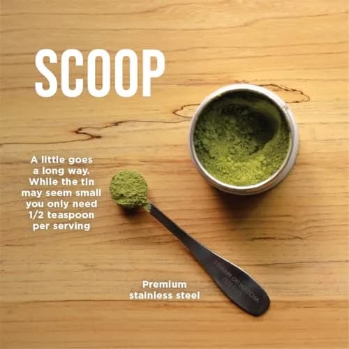 Jade Leaf Matcha Stainless Steel Measuring Spoon 1g (0.032 kg) | Precise Matcha Scoops for Consistent Flavor thumbnail 2