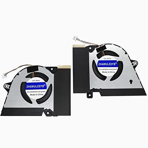 ZHAWULEEFB Replacement CPU+GPU Cooling Fan for ASUS Rog Zephyrus G14 GA401I GA401IV ‎GA401IH-BR7N2BL Series | 12V 1A 2500 RPM 13dB thumbnail 1