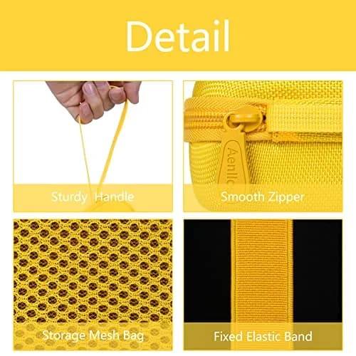 Aenllosi Hard Case for Kodak PIXPRO WPZ2 Rugged Digital Camera, Yellow | Water-Resistant, Impact-Proof Travel Case thumbnail 2
