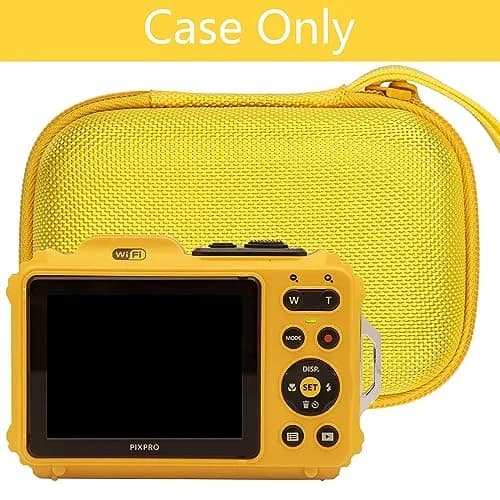 Aenllosi Hard Case for Kodak PIXPRO WPZ2 Rugged Digital Camera, Yellow | Water-Resistant, Impact-Proof Travel Case thumbnail 4