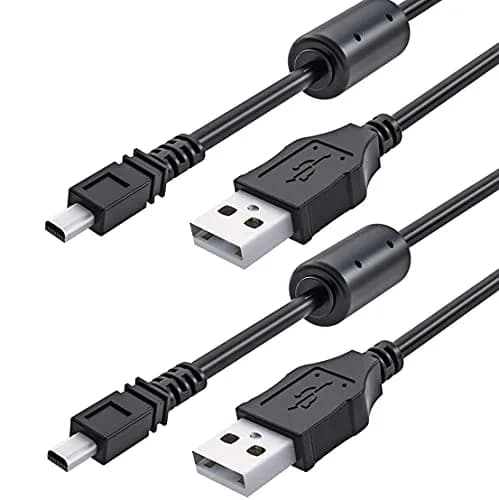 Ancable UC-E6 USB Cable 2-Pack for Nikon Camera, 3FT | Durable, Fast Charge & Data Sync thumbnail 1