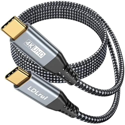 LDLrui USB C to USB C 3.2 Gen 2x2 Cable 0.91 m (3FT) | 20Gbps Data Transfer & 100W PD Charging thumbnail 1