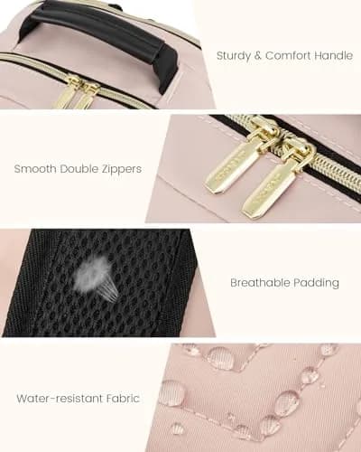 LOVEVOOK Backpack for Women, Fits 15.6" Laptop, Travel & Work, Water-Resistant, Padded Laptop Compartment thumbnail 7