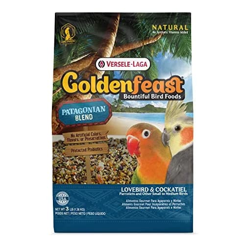 Goldenfeast VL Patagonian Blend 3 lb Bag | Natural Bird Food for Small & Medium Birds thumbnail 1