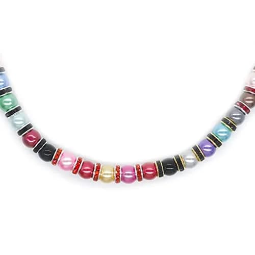 Weebee 100Pcs Rondelle Spacer Beads for Jewelry Making, Rhinestone Beads 4mm-10mm | Czech Crystal & Copper thumbnail 4