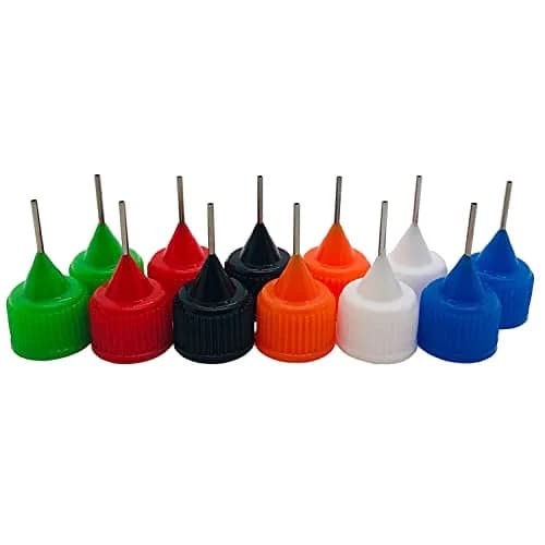 MYYZMY 12 Pcs 4 Ounce Precision Tip Applicator Bottles | Multi-Color Lids for Crafting & DIY thumbnail 4