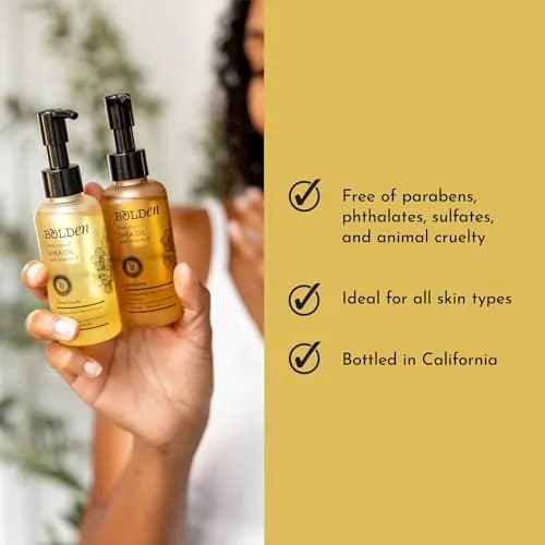 BOLDEN Sweet Vanilla Shea Body Oil with Vitamin E 100ml (3.4 Fl Oz) | Natural Moisture for Dry Skin thumbnail 5