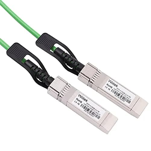 Wiitek Green 0.5m 10Gbps SFP+ DAC Twinax Cable | Compatible with Cisco, Ubiquiti, Juniper, Mellanox, Mikrotik, Netgear, Supermicro thumbnail 2
