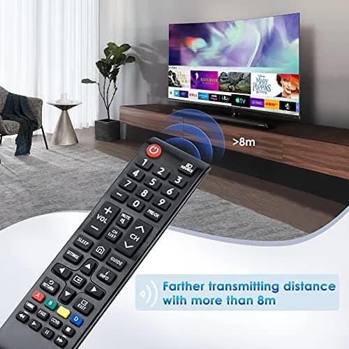 LOUTOC BN59-01301A Universal Replacement Remote Control for Samsung Smart TVs | Infrared, No Setup Required thumbnail 4