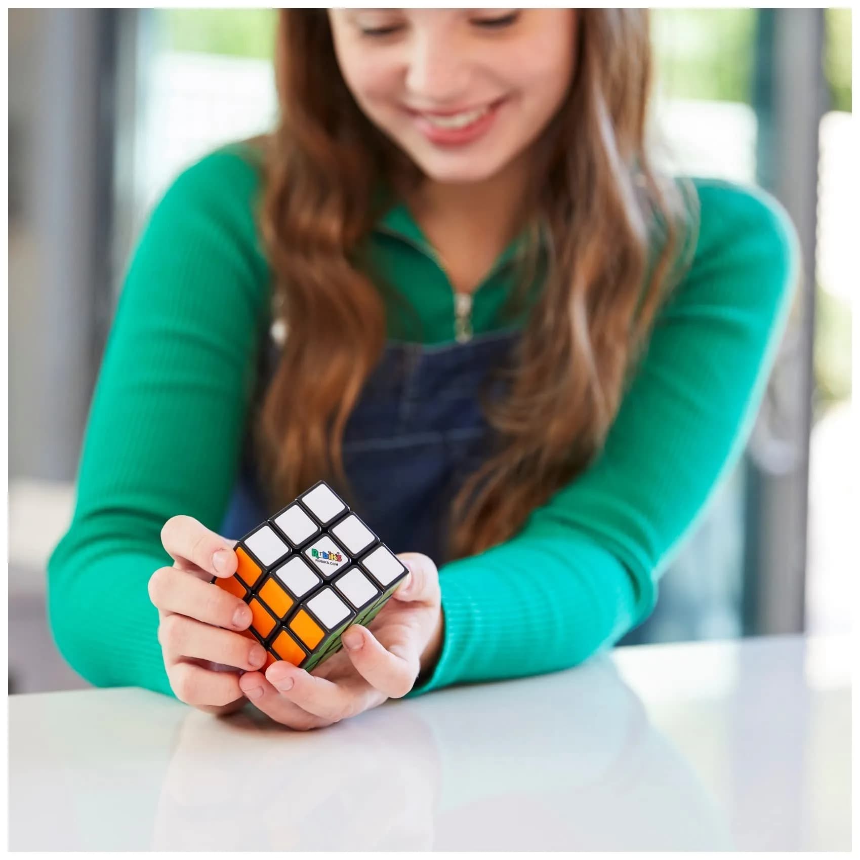 Rubik's Original 3x3 Cube | Classic Brain Teaser Puzzle for Ages 8+ - view 2