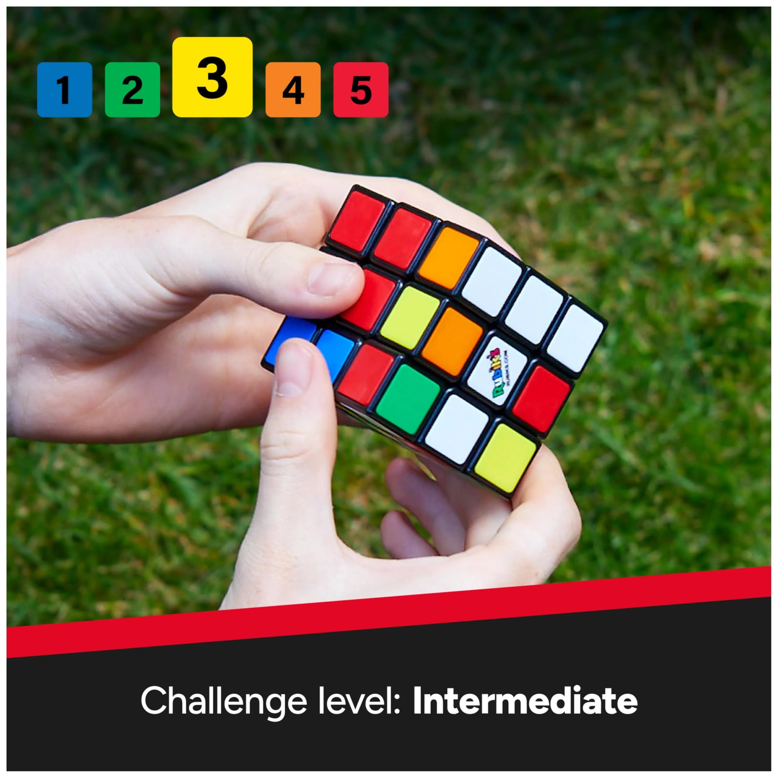 Rubik's Original 3x3 Cube | Classic Brain Teaser Puzzle for Ages 8+ - view 6