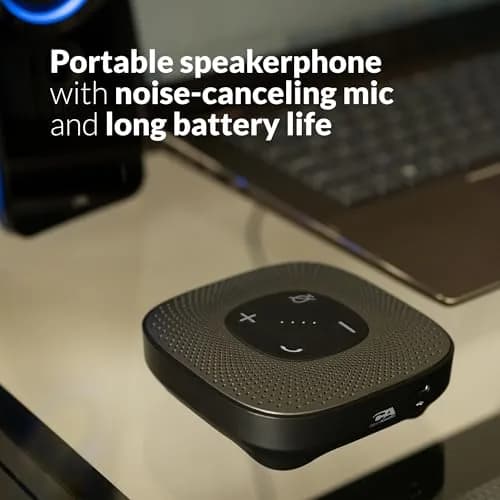 Cyber Acoustics SP-2000 USB Bluetooth Speakerphone with 360-Degree Mic | Clear Conference Calls & 12-Hour Battery thumbnail 5
