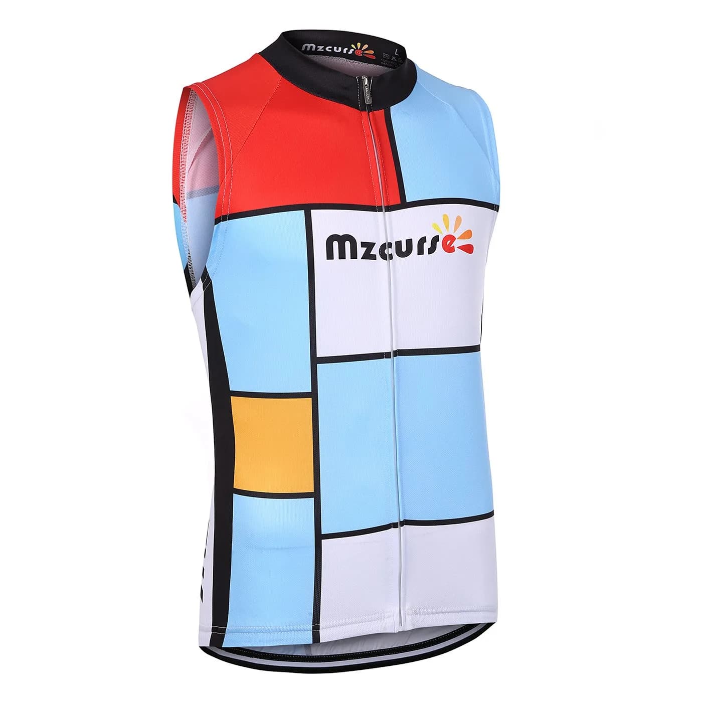 mzcurse Women's Sleeveless Jersey Shirt in Colour | Breathable, Quick-Dry Cycling Top (70-120 chars) — Colour