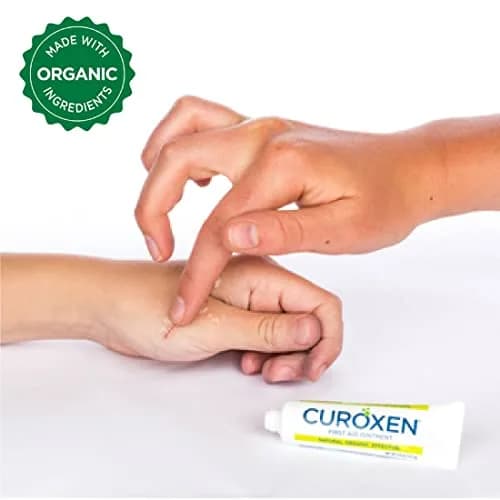 CUROXEN First Aid Ointment for Minor Cuts, Scrapes & Burns | Organic, All-Natural Skin Protectant thumbnail 3