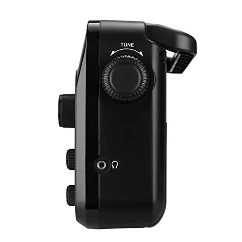 Retekess TR604W AM FM NOAA Radio, Portable Emergency Weather Radios (Black) | 22cm (8.66in) - 746g thumbnail 8