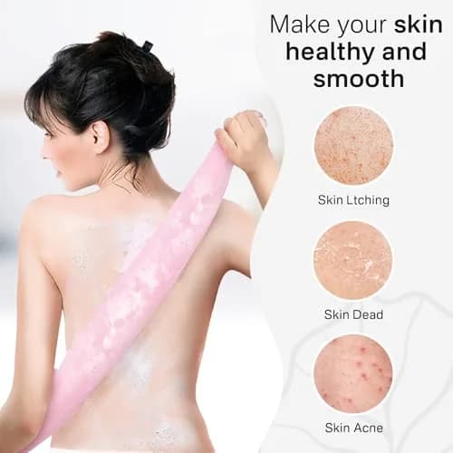 Yiclick Exfoliating Washcloth Towel 3-Pack | Back Scrubber for Shower Bath Washer - view 3