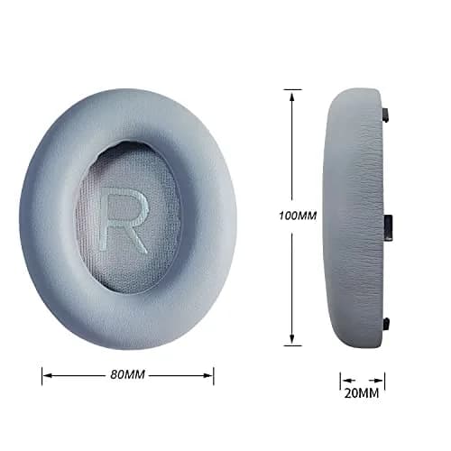 Luckvan Replacement Ear Pads for Bose 700 Headphones - NC700 Ear Pads Cushion Silver (2-Pack, 7.6cm x 10.2cm x 1.3cm) thumbnail 5