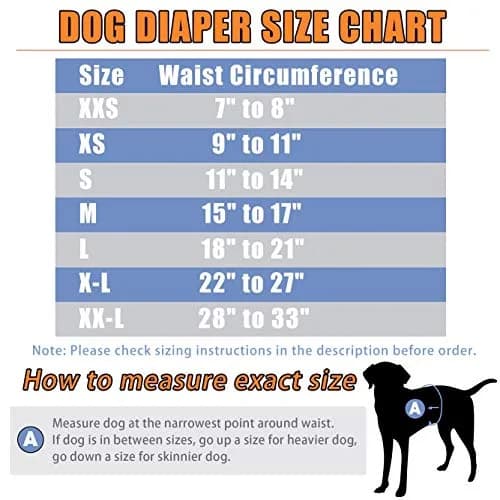 Leekalos Male Dog Diapers, High Absorbing Belly Bands for Male Dogs | Adjustable & Reusable (70-120 chars) thumbnail 2