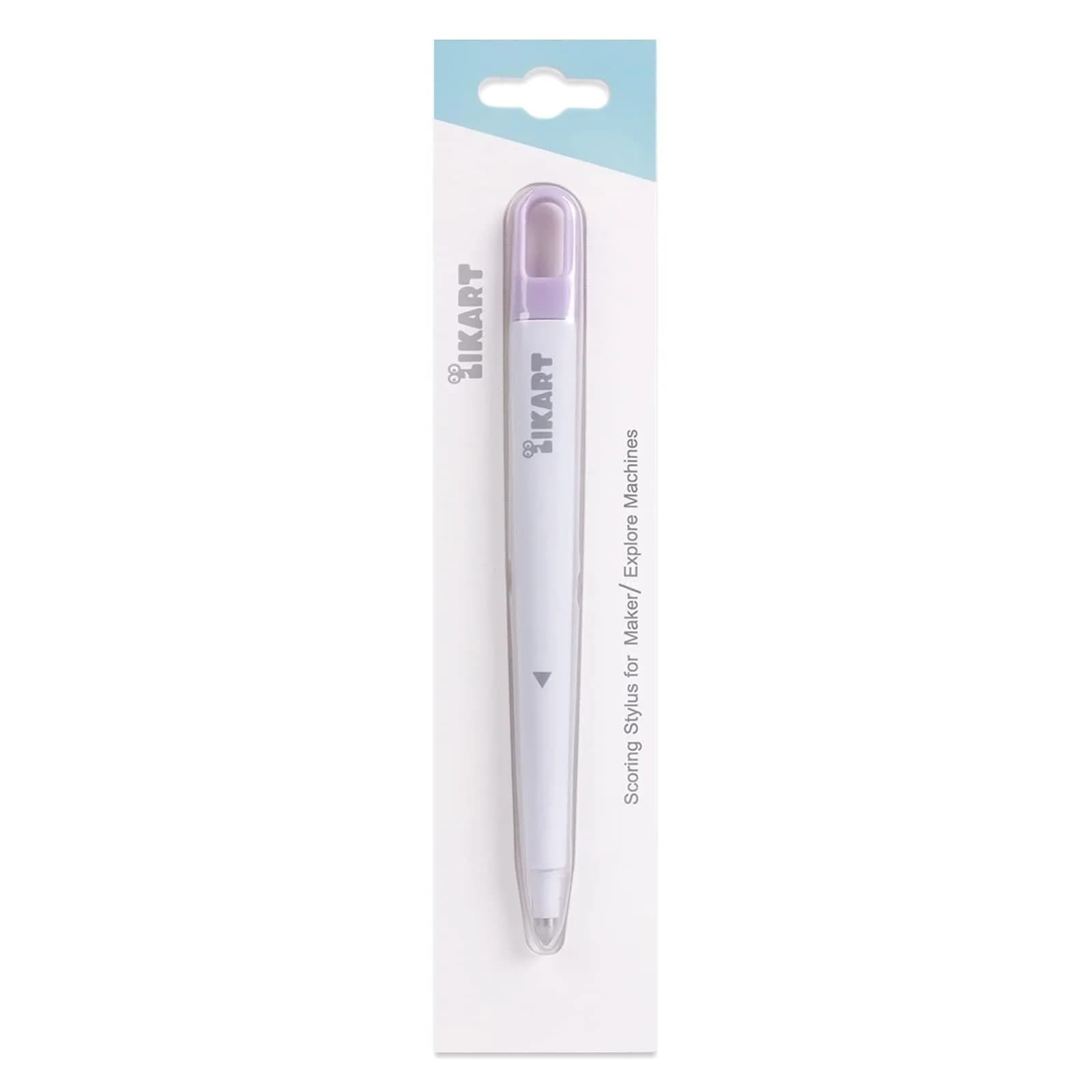 LIKART Scoring Stylus for Cricut Maker 4/3/Maker/Explore 4/3/Air 2/Air, Plastic Tool Pen (0.72 oz) | Precise Fold Lines for Cards & Boxes - main product image
